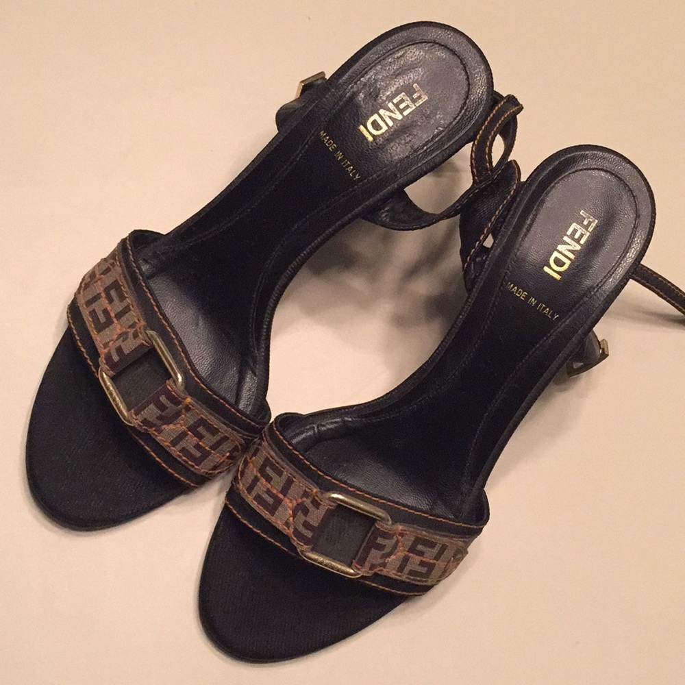 Fendi Sandals Heels - Picture 3 of 9